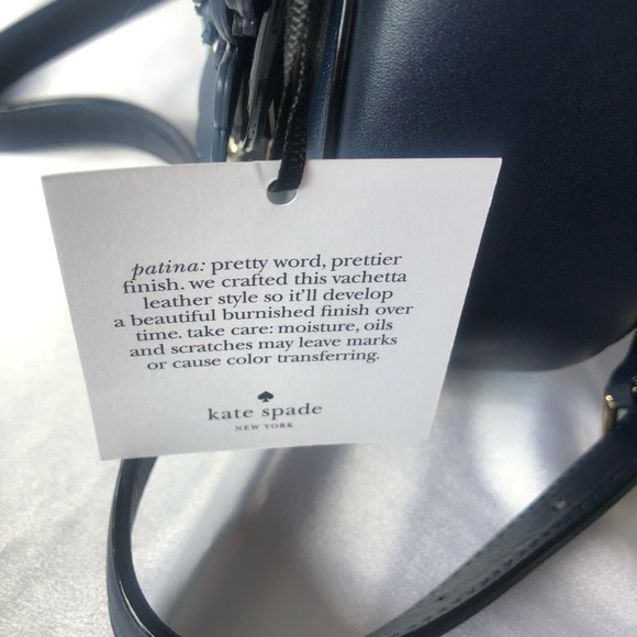 NWT Kate Spade Madison Ave Alpine Drive Mackie Navy Multi PXRU9064 - Picture 5 of 8